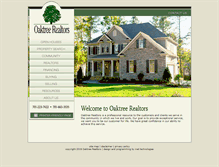 Tablet Screenshot of oaktree-realtors.com